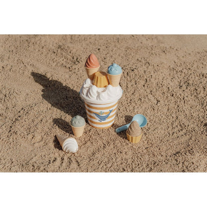 Little Dutch Ice Cream Bucket Set - Ocean Dreams Blue
