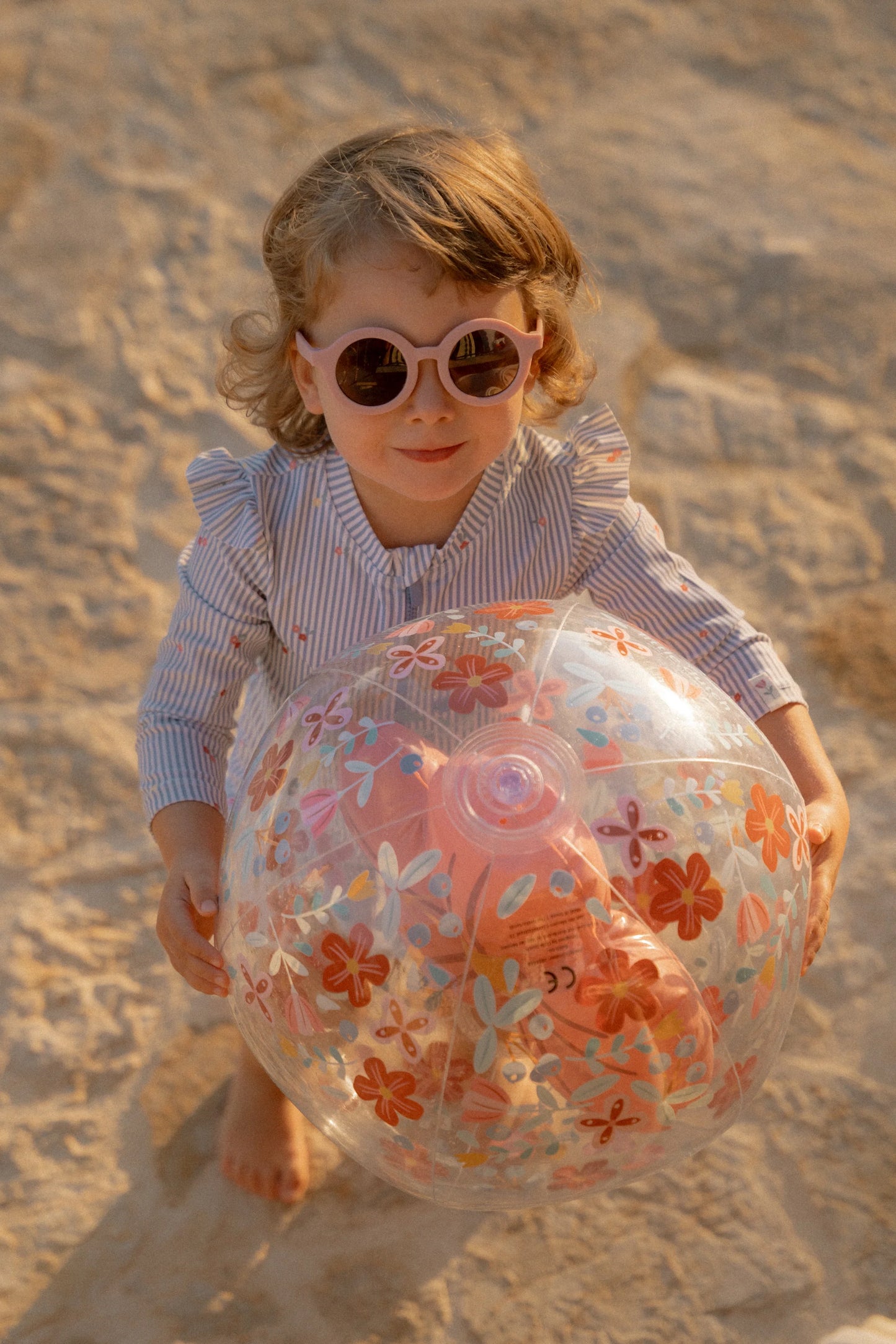 Little Dutch Little Dutch Pink Flowers Beachball 3D Figure