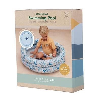 Little Dutch Pool - Ocean Dreams Blue 80cm