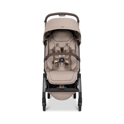 Joolz Aer2 Compact Stroller with Bumper Bar - Sandy Taupe/Mid Brown