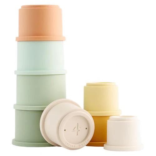 Little Dutch Stacking Cups Multicolour