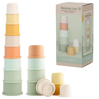 Little Dutch Stacking Cups Multicolour