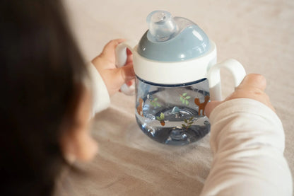 Little Dutch x Mepal Non-Spill Sippy Cup 200ml - Forest Friends