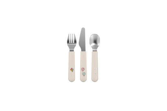 Little Dutch x Mepal Cutlery Set 3pcs - Sunshine & Rainbow