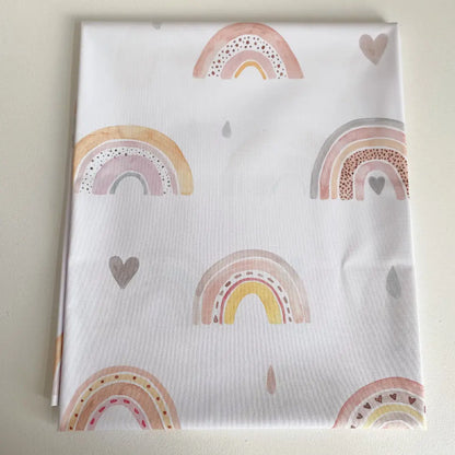 Bobbin and Bumble Wipeable Splash Mat - Rainbow