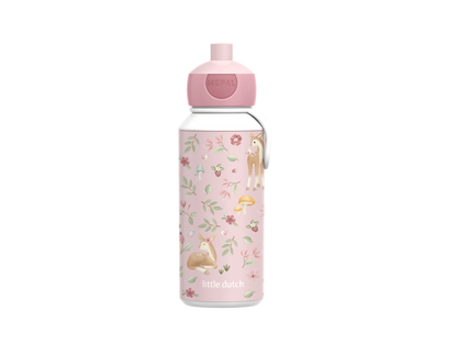 Little Dutch Drinking Bottle Pop-Up 400 ml - Fairy Garden