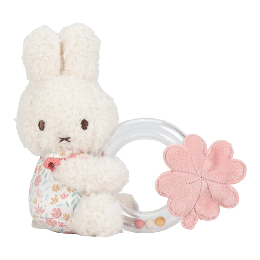 Little Dutch x Miffy Ring Rattle - Lucky Blossom