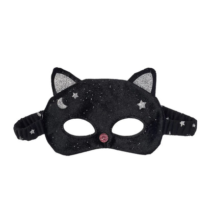 Rockahula Velvet Black Cat Mask (3-10 Years)