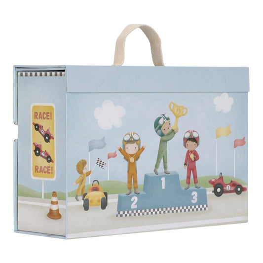 Little Dutch Play Case with Racetrack
