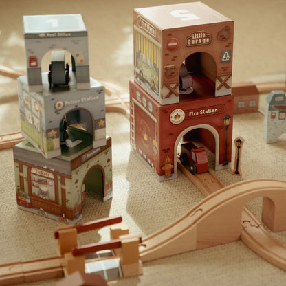 Little Dutch Stacking Blocks with Cars