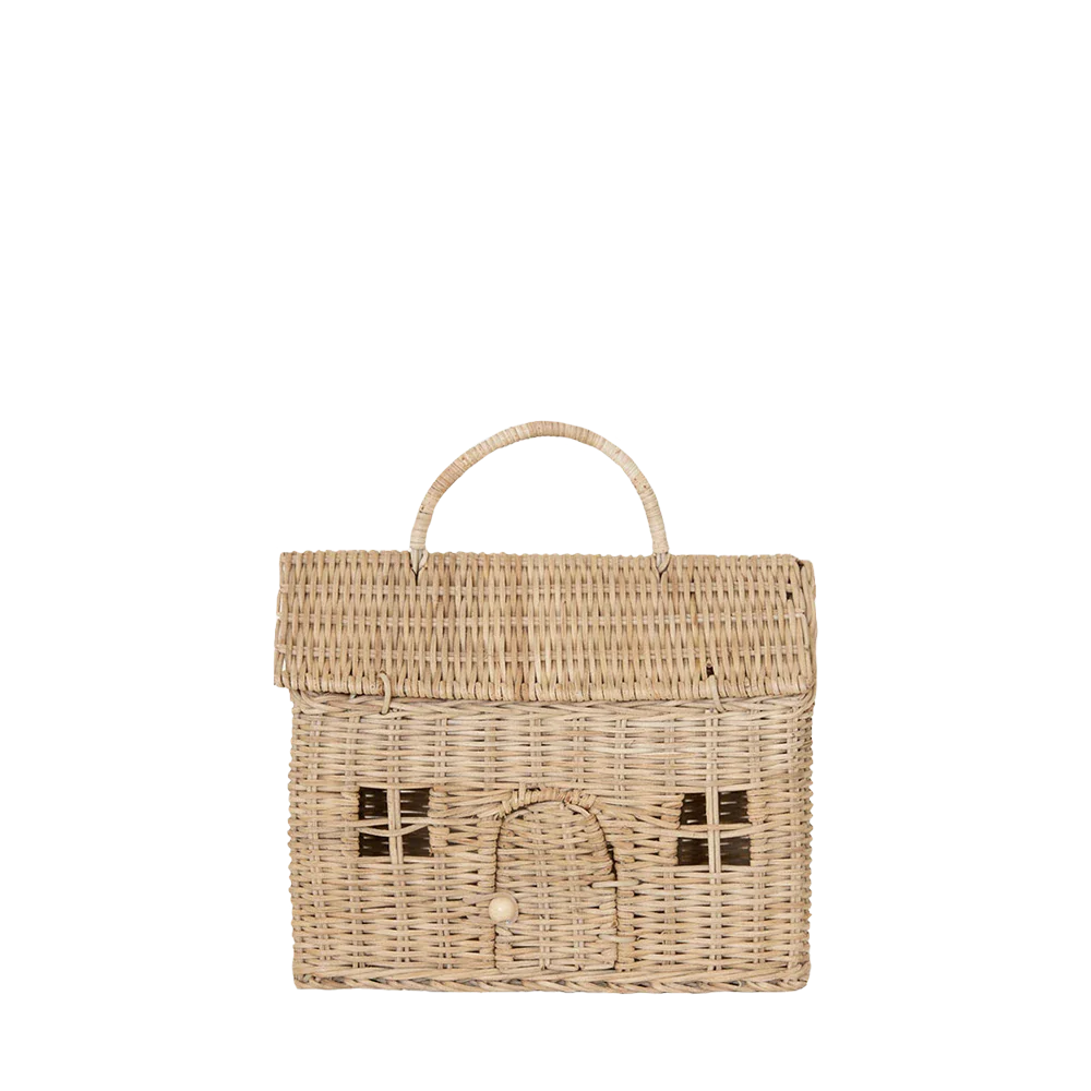 Olli Ella Casa Clutch Straw
