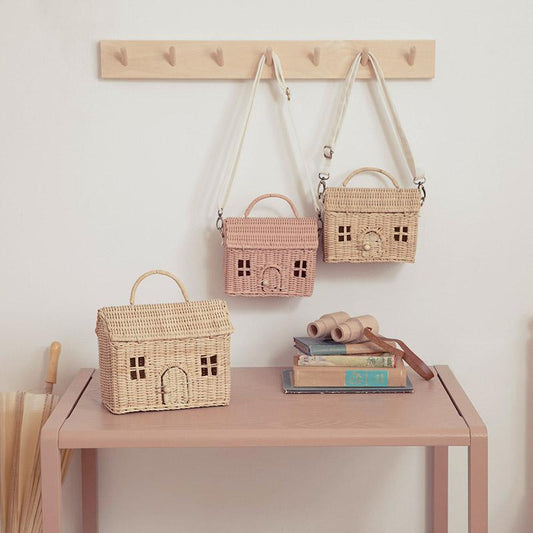 Olli Ella Casa Clutch Straw