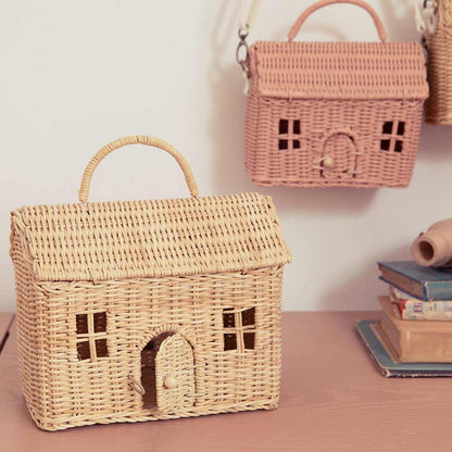 Olli Ella Casa Clutch Straw