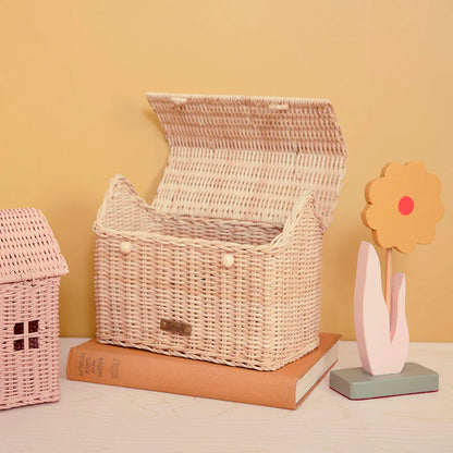 Olli Ella Casa Clutch Straw