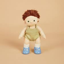 Olli Ella Dinkum Doll Shoes - Heron Blue
