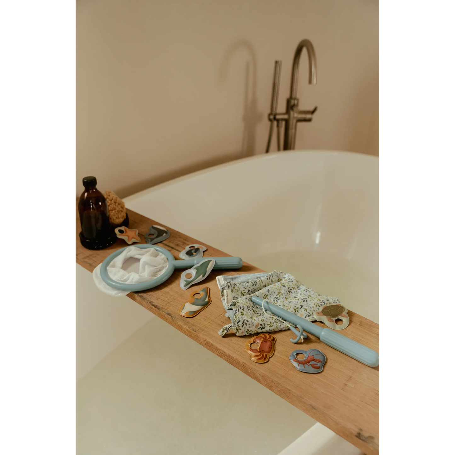 Little Dutch Bath Fishing Toy - Blue