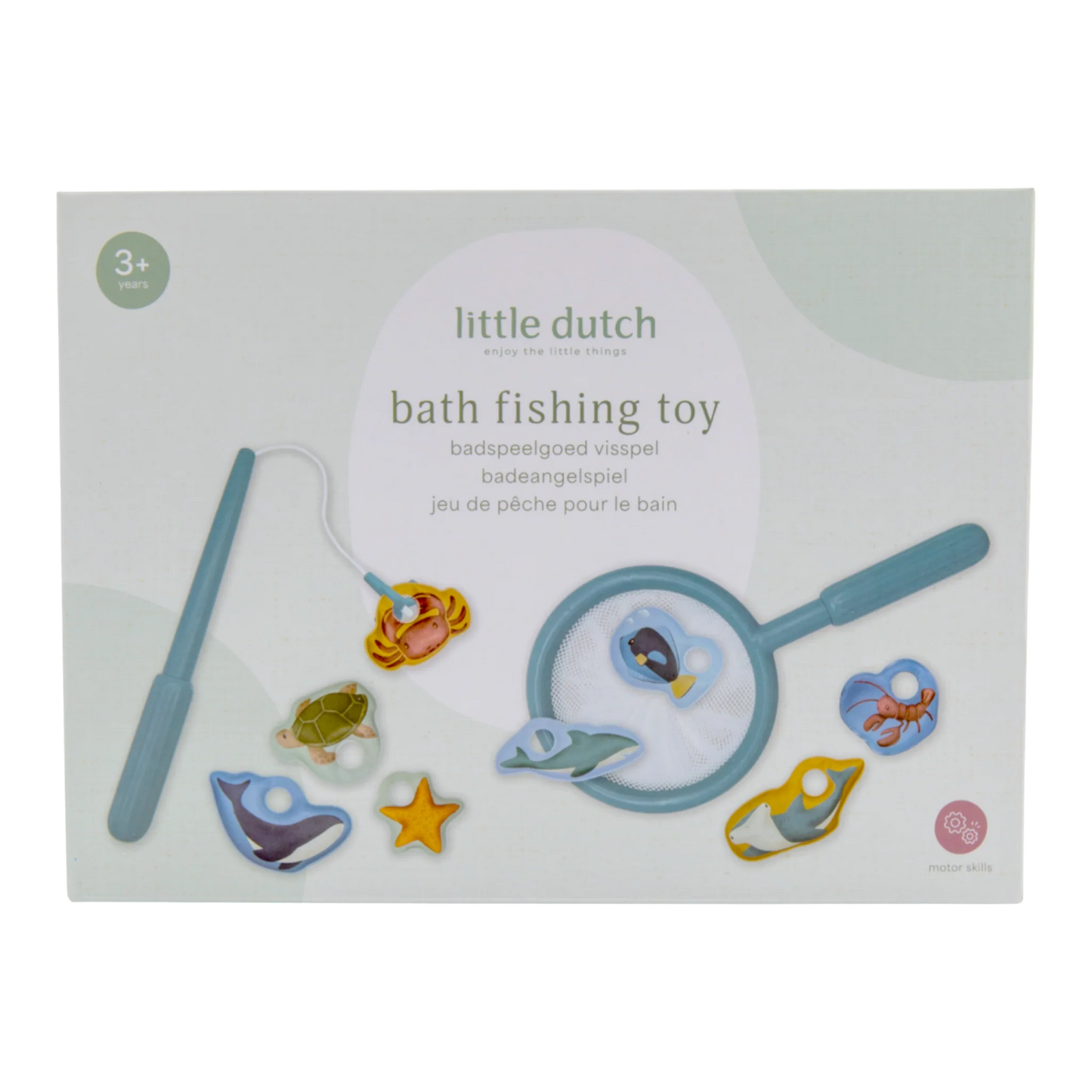 Little Dutch Bath Fishing Toy - Blue