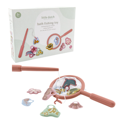 Little Dutch Bath Fishing Toy - Pink