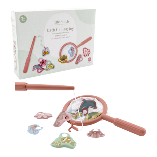 Little Dutch Bath Fishing Toy - Pink