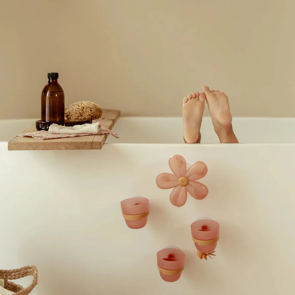 Little Dutch Bath Cup set - Flower Pink