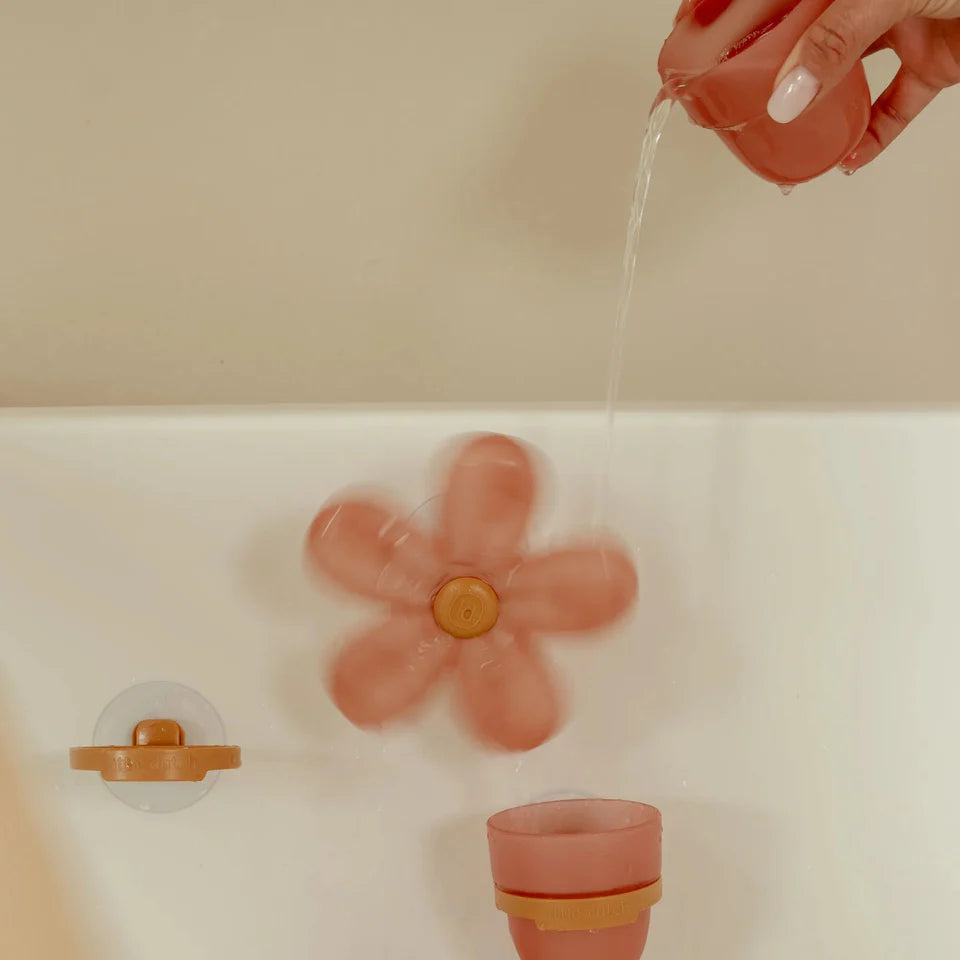 Little Dutch Bath Cup set - Flower Pink
