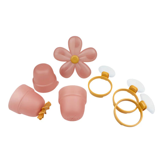 Little Dutch Bath Cup set - Flower Pink