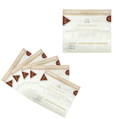 Fraupow Steam Clean Microwave Steriliser Bags