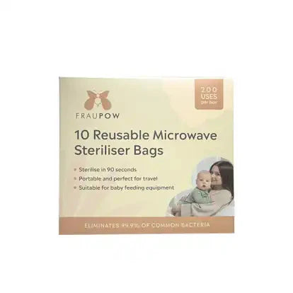 Fraupow Steam Clean Microwave Steriliser Bags