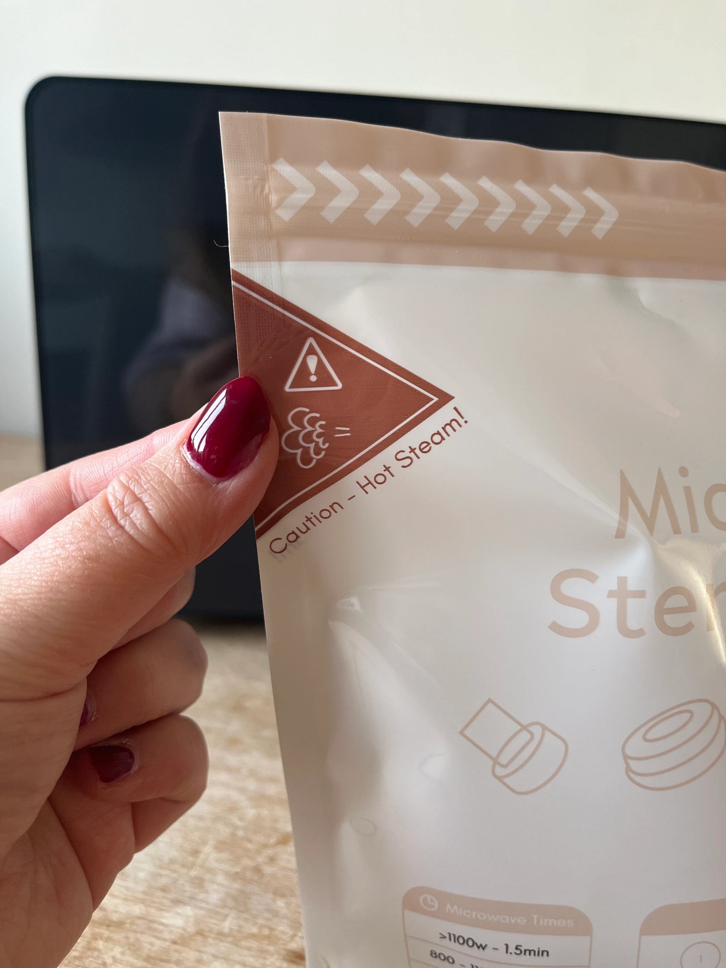Fraupow Steam Clean Microwave Steriliser Bags
