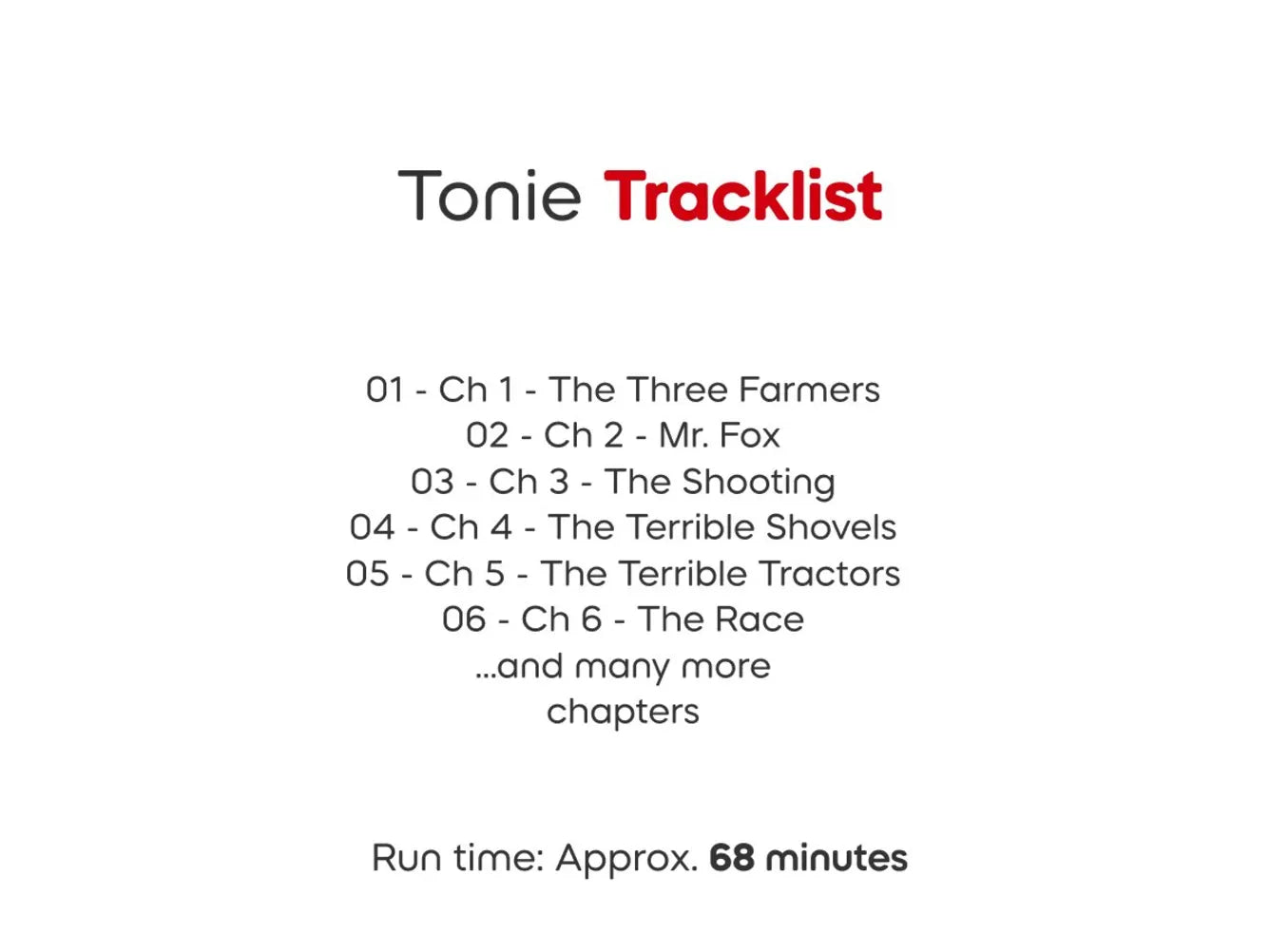 Tonies - Fantastic Mr Fox