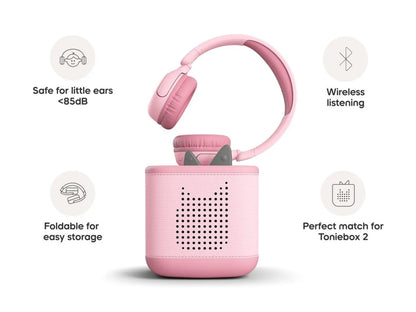 Tonies Bluetooth Headphones - Cloud Pink