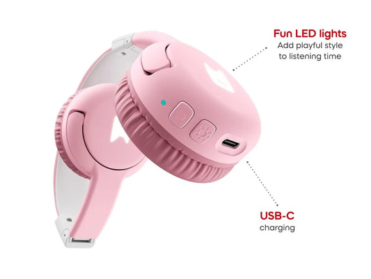 Tonies Bluetooth Headphones - Cloud Pink
