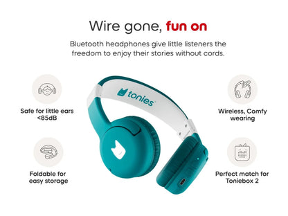 Tonies Bluetooth Headphones - Tropical Teal