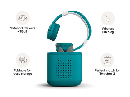 Tonies Bluetooth Headphones - Tropical Teal