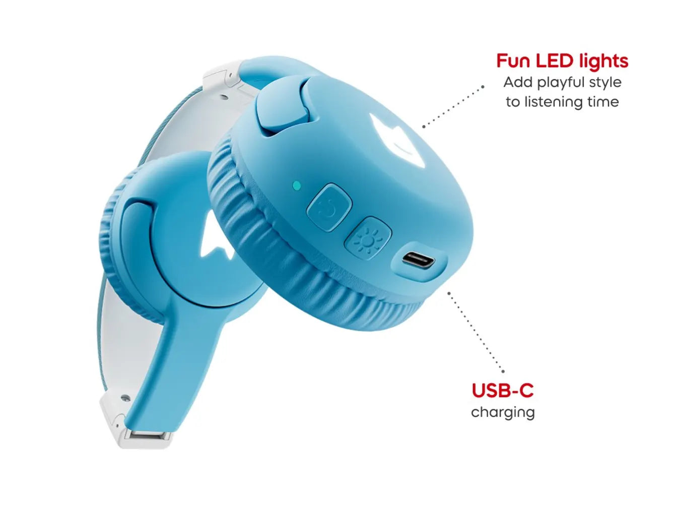 Tonies Bluetooth Headphones - Sky Blue