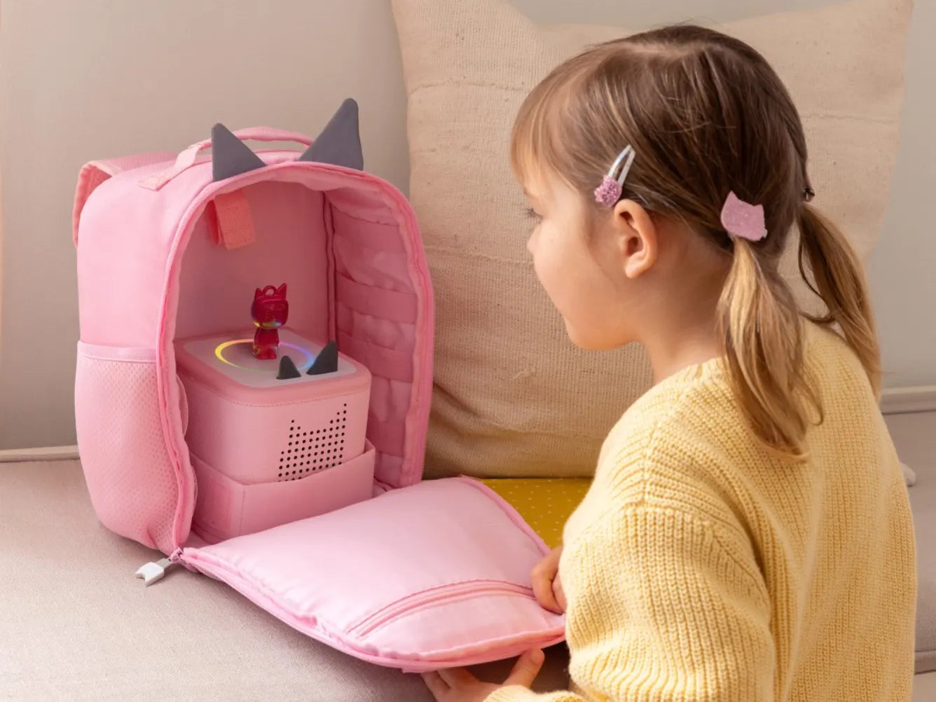Tonie Backpack with Creative Mini - Pink