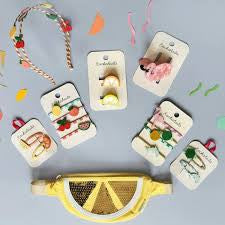 Rockahula Citrus Slice Glitter Clips