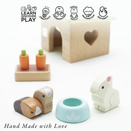 Le Toy Van Bunny & Guinea Pet Animal Set