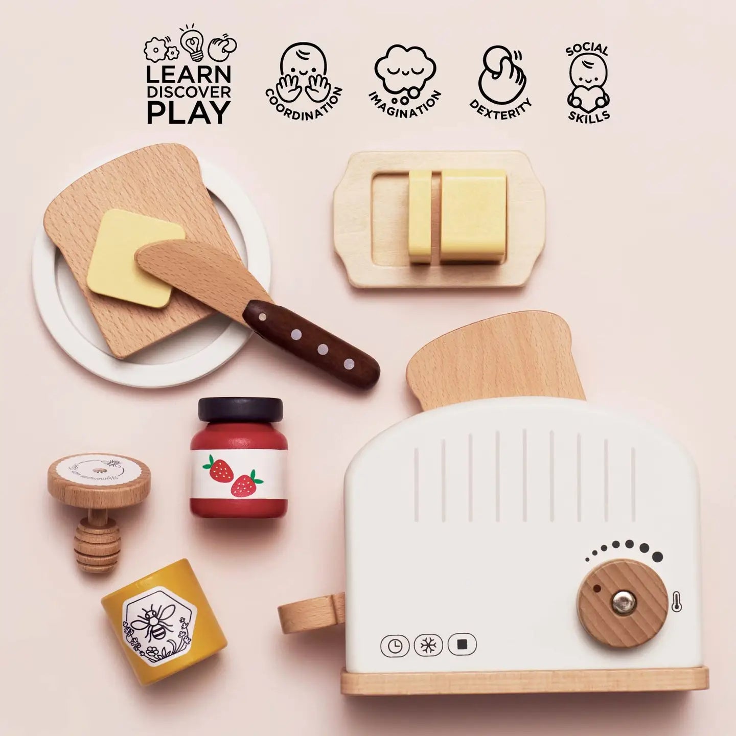 Le Toy Van Pop-Up Toaster and Breakfast Set