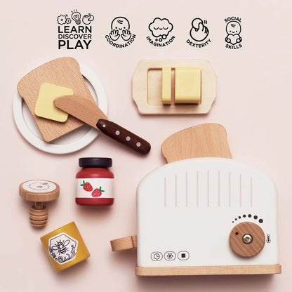 Le Toy Van Pop-Up Toaster and Breakfast Set