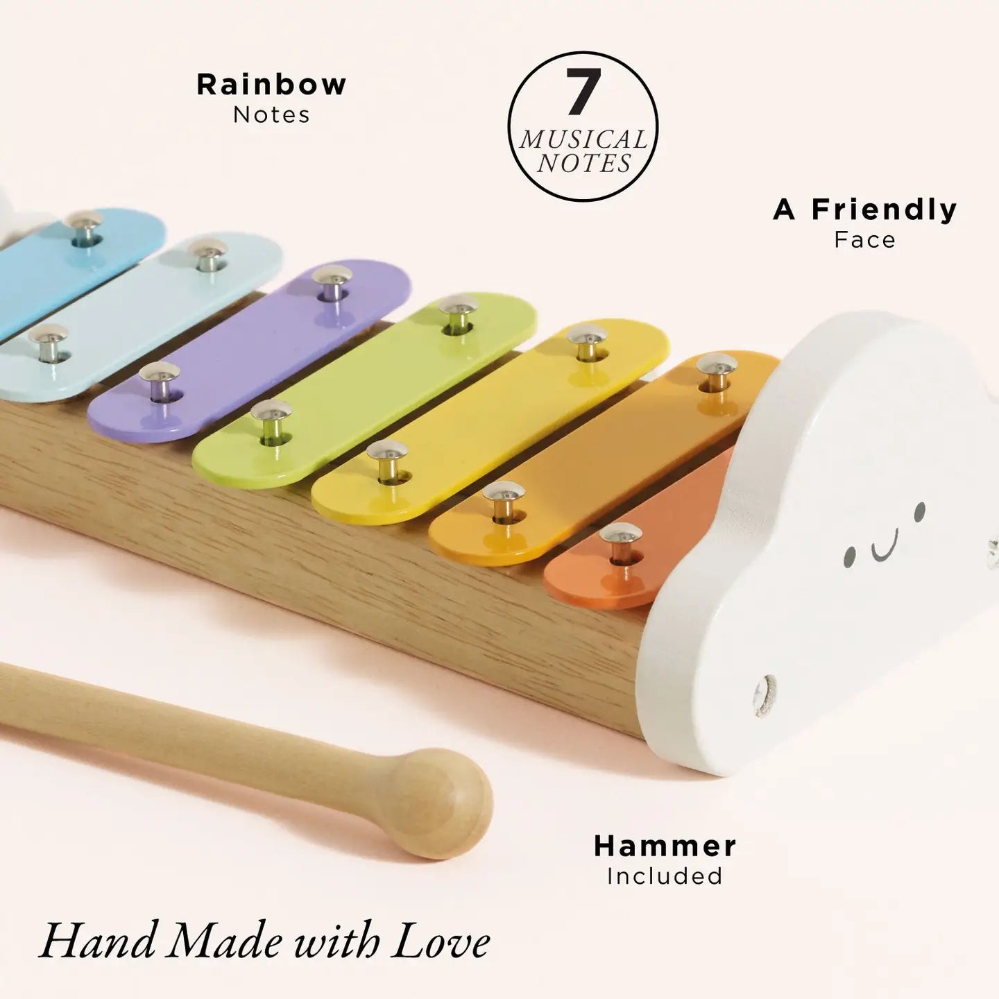 Le Toy Van Rainbow Wooden Xylophone