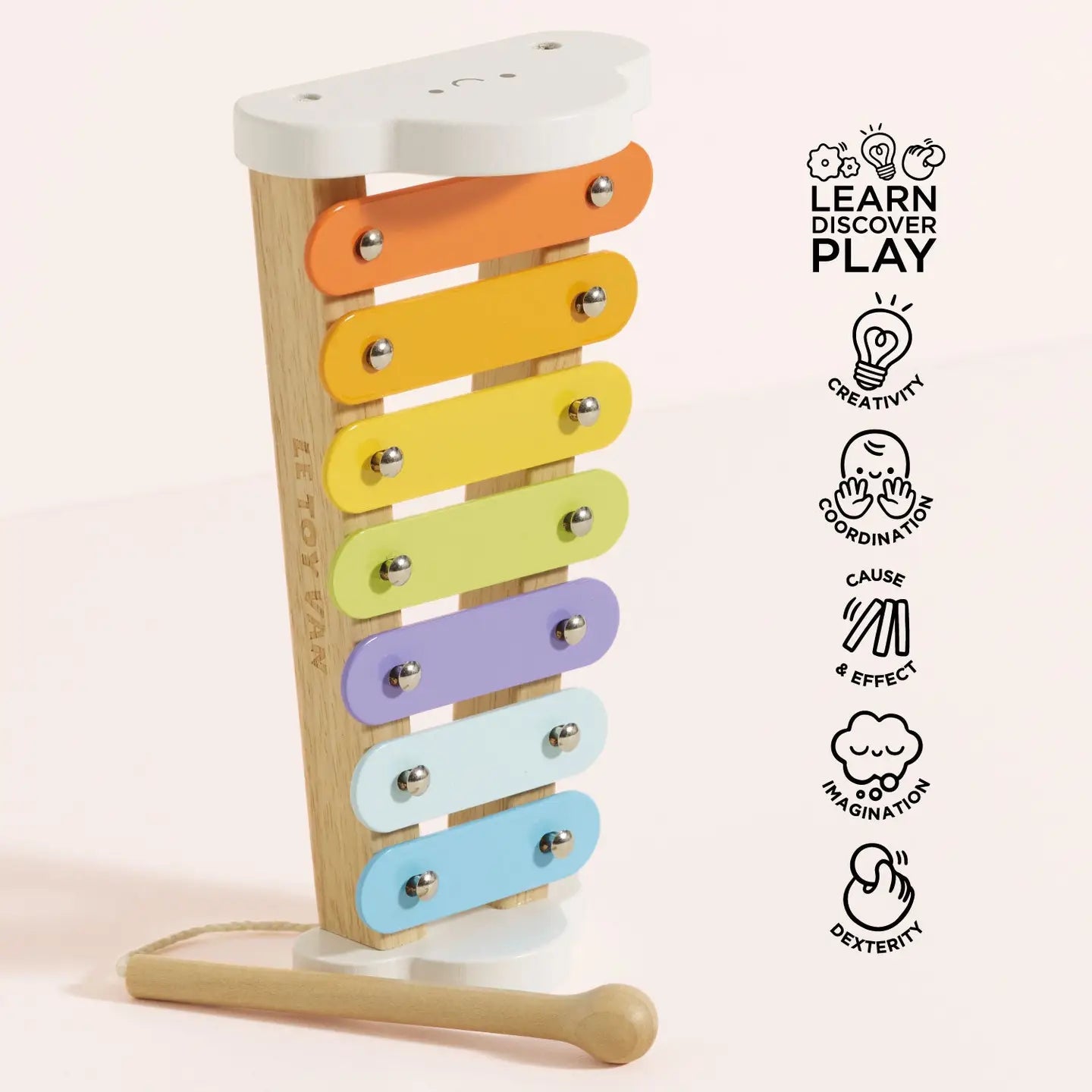 Le Toy Van Rainbow Wooden Xylophone