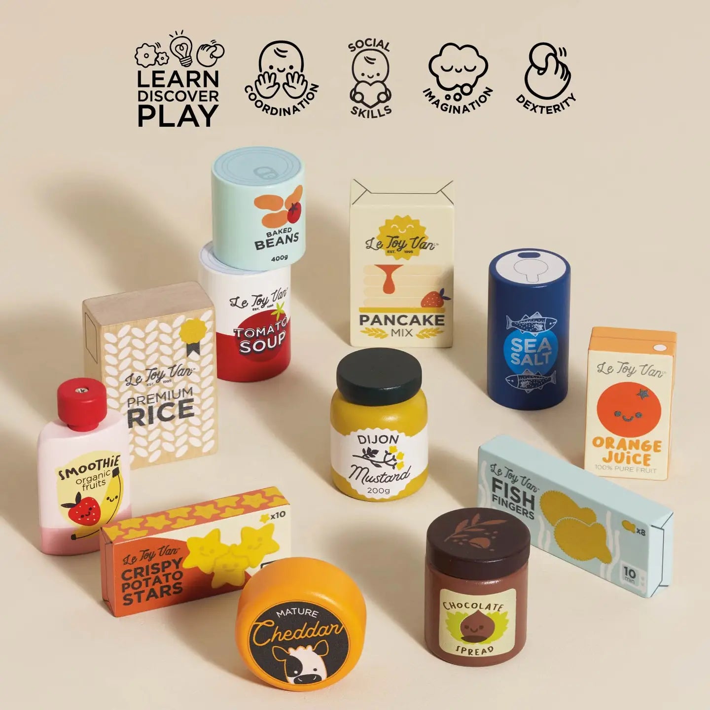 Le Toy Van Supermarket Grocery Weekly Shop