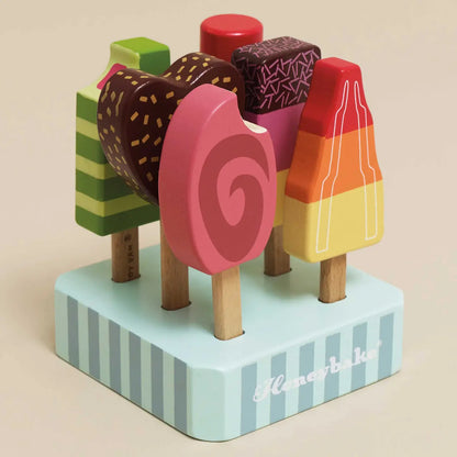 Le Toy Van Wooden Ice Lollies Popsicles