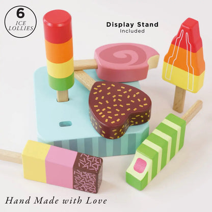 Le Toy Van Wooden Ice Lollies Popsicles