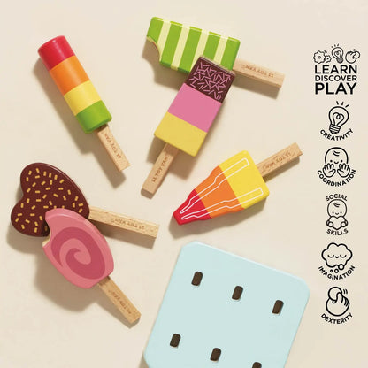 Le Toy Van Wooden Ice Lollies Popsicles
