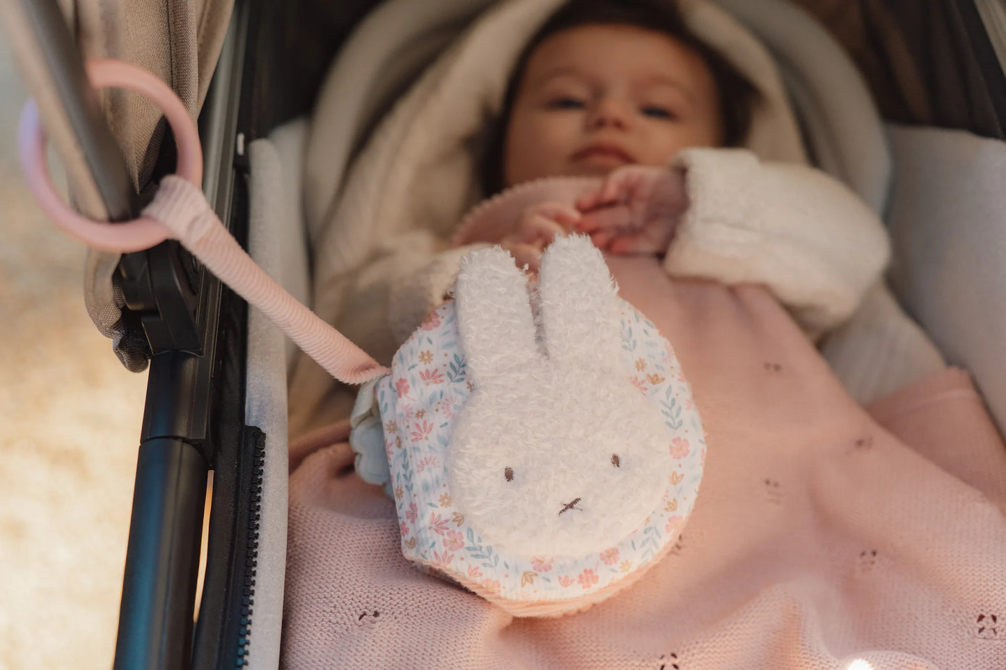Little Dutch x Miffy Stroller Booklet - Lucky Blossom
