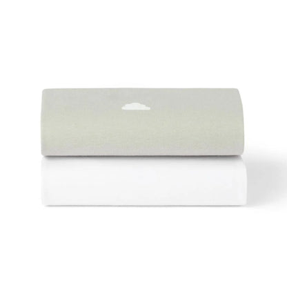 Snuz 2 Pack Moses Basket Fitted Sheets - Grey/Cloud