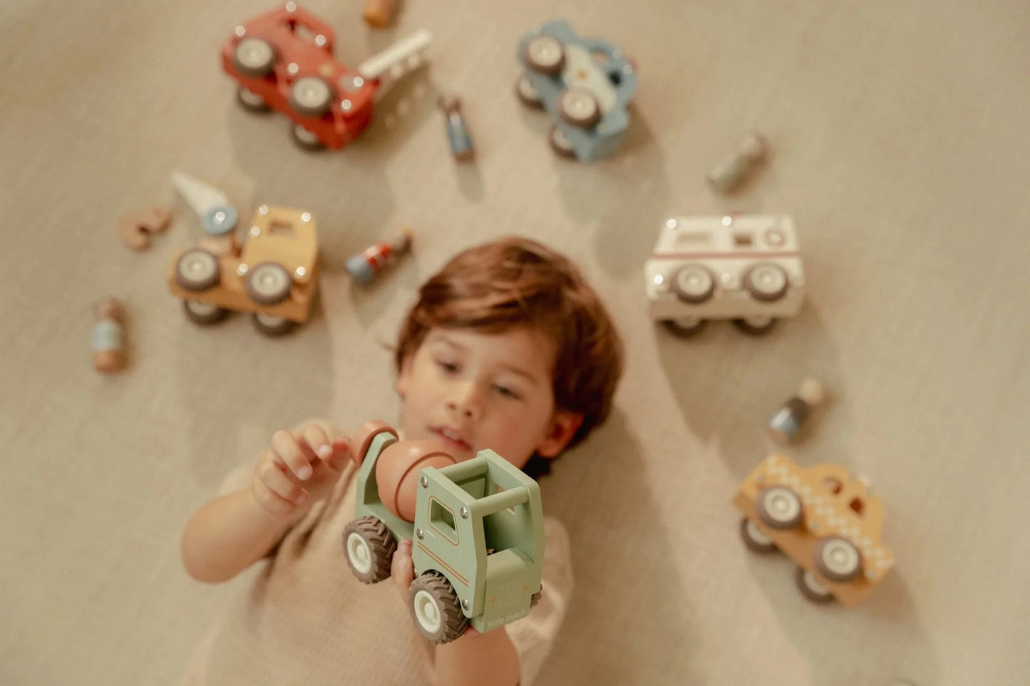 Little Dutch Wooden Cement Truck