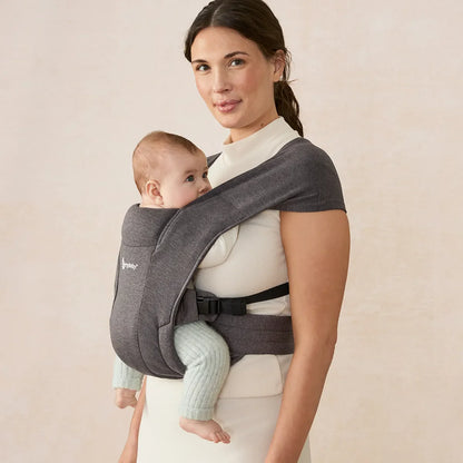 Ergobaby Embrace Newborn Carrier Soft Knit - Heather Grey